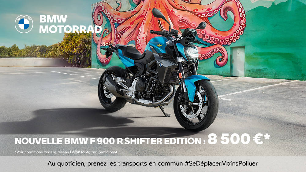 Nouvelle BMW F 900 R Shifter Edition 